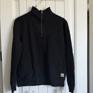 Carhartt Womens Black Zip-Up Sweater